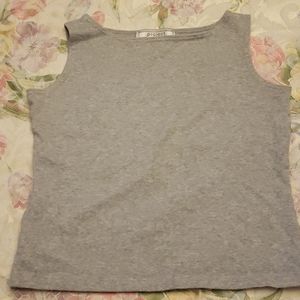 Gray tank top